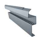 Raccord frontal ventilé contre mur SQUALZINC lg.200cm