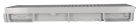 Caniveau bas en PVC avec grille piscine anthracite - long. 0,5m