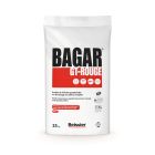Enduit de finition goutelette ou de lissage en pâte à projeter - Bagar GT - Rouge - sac de 25 kg