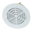 GRILLE A FERMETURE ADAPTABLE POUR TUBE 100 AVEC ANTI INSECTE     - FATM100