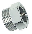 Mamelon réduit 243 chromé MF15x21-12x17 sans butée à visser