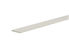 Chant Plat 2 angles vifs PVC blanc - Long. 2600 mm x larg. 40 mm x ep. 2 mm