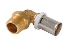 COUDE A SERTIR MALE A VISSER 15/21 A 90° DIAMETRE 16   - FLC1615M