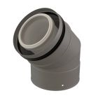 Coude 45° Rolux 3CEP Condensation D80/130mm