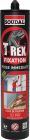 Colle de fixation - T-REX Prise Immédiate rouge - cartouche de 380g