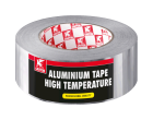 Ruban adhésif en aluminium 50mx5cm spécial haute température (150°C)