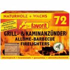 ALLUME FEU BOIS COMPRESSE X72    1828