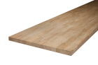 Panneau lamellé collé intérieur Chêne abouté, joint droit 1 belle face - Long. 3000 mm x larg. 1200 mm x ep. 36 mm