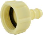 raccord pour flexible alimentation machine à laver femelle droit écrou tournant F.20x27 tuyau Ø10 intérieur