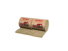 Rouleau isolant en laine de roche, revêtu d’un kraft polyéthylène avec languettes latérales. - Toitrock kraft L 7000 x l 350 x ép 70 (mm) R=1,75