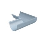 Equerre lyonnaise 33B18 intérieure soudée sans pince - zinc - prePATINA clair