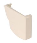 FOND GOUTTIERE GAUCHE POUR PROFILE GOUTTIERE OVATION  28 SABLE     - FG28S