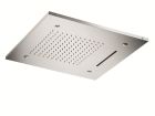 pomme de douche plafond carree 50 cm pluie+cascade+brumisateurs