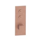 FACADE THERMO TWIST  THERMO 2 SORTIES QUADRI OR ROSE BROSSE