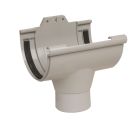 NAISSANCE CENTRALE A JOINT DIAMETRE 100 POUR PROFILE LG33 GRIS    - UNC33