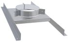 SUPPORT PLANCHER GALVA DOUBLE PAROI APOLLO PELLETS Ø80