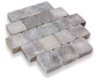 PAVE FLORENTIN EP6 12X12 (10,14M2) VIEIL. GRIS PORPH.