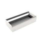 COQUETTES SPIRIT 1200 1 tiroir métallique SBIANCATO 1194 x 270 x 450 mm