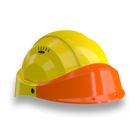 Casque - Orizon jaune visiere orange - Taille unique
