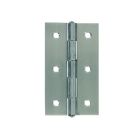 Charnière rectangulaire inox 90x50mm-blister x2