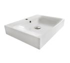 LAVABO CERAMIQUE CENTO A POSER OU A SUSPENDRE MONOTROU WHITEMAT