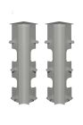 Plinthes - MCL ACCESSOIRE PVC ANGLE RENTRANT DROIT 120 MM