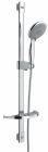 barre de douche minerve ovale chrome