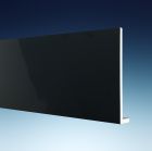Rivecel '9' Planche de rive en PVC cellulaire hauteur 300 mm X 5 mlép 9 mm - Rivecel '9' Planche de rive en PVC cellulaire hauteur 300 mm X 5 mlép 9 mm couleur ANTHRACITE