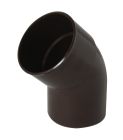 COUDE MALE/FEMELLE 45° DIAMETRE 80 MARRON - UCR4GTM