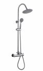 Colonne de douche mitigeur mécanique - KARA by eurosanit CHROMÉ