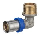 multicouche à sertir multiprofil coude mâle M20x27 Ø26 lien 1 pièce