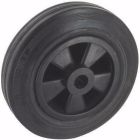 ROUE MANUTAL NOIRE D.200