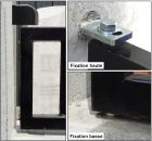 PIVOT DE PORTAIL A SCELLER 45 x 45 - tube 50