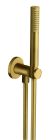 applique prise d'eau douchette flexible vieux bronze