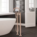 MELANGEUR BAIN DOUCHE SUR PIED EAST SIDE OR ROSE BROSSE