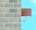 Bordure U pour terrasse longueur 6 ml blanc signalisation 3