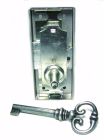 Serrure en applique Strauss Vonderweidt - Gauche - Longueur 50 mm - Axe 30 mm