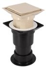 AVALOIR DE BALCON DIAMETRE 100 SABLE SANS ETANCHEITE   - ABSE100S