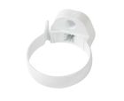 COLLIER BRIDE AVEC INSERT PAS DE VIS 7/150 DIAMETRE 80 BLANC - UCORGT1B