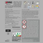 Peinture - AÉROSOL VERNIS FER Incolore Brillant - aérosol de 400ml