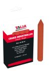 CRAIE ROUGE HEXAGONALE L.120MM