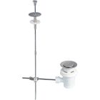 BONDE DE LAVABO EN PLASTIQUE AVEC TIRETTE PRO