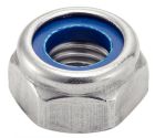 ECROUS HEXAGONAUX INDESSERABLES AVEC BAGUE NYLON DIN 985  4