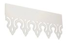 LAMBREQUIN HAUTEUR 200MM BLANC       - LAMB20B