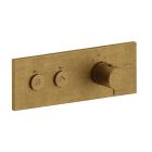 FACADE THERMO UP HORIZONTALE THERMO 2 SORTIES TRIVERDE VIEUX BRONZE