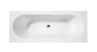 BAIGNOIRE DROITE ACRYLIQUE STANDARD  1800X800X430 BLANCHE SANTANA