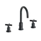 LAVABO CROSS ROAD 3 TROUS + Vidage CHROME NOIR BROSSE