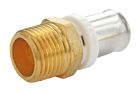 Raccord droit à sertir pour tube Multicouche Ø16 - droit mâle 20/27 (3/4')