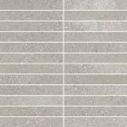 Grès cérame porcelainé - Hudson mosaïque 2,5 x15 ash grey