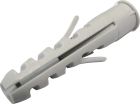 CHEVILLE NYLON ING D  8 COLLERETTE Bte de 100 - Cheville universelle en nylon avec collerette - diam. 8 mm x long. 40 mm - Boîte de 100
